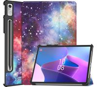 Case2go - étui pour tablette lenovo tab p11 pro gen 2 etui Étui pour tablette Lenovo Tab P11 Pro 2nd Gen - 11.2 Pouce - Mallette à trois volets - Protection ultime - Galaxy