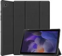 Case2go - étui pour tablette Samsung Galaxy Tab A8 coque Étui pour tablette Samsung Galaxy Tab A8 10.5 (2021) - 10.5 Pouce - Mallette à trois volets - Protection ultime - Noir