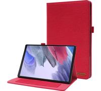 Case2go - étui pour tablette Samsung Galaxy Tab A8 coque Étui pour tablette Samsung Galaxy Tab A8 10.5 (2021) - 10.5 Pouce - Avec fonction de support - Protection ultime - Rouge