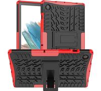 Case2go - étui pour tablette Samsung Galaxy Tab A8 etui Étui pour tablette Samsung Galaxy Tab A8 10.5 (2021) - 10.5 Pouce - Housse antichoc - Protection ultime - Rouge