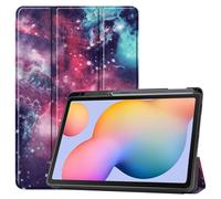 Case2go - étui pour tablette Samsung Galaxy Tab S6 Lite coque Étui pour tablette Samsung Galaxy S6 Lite (2024) / Samsung Galaxy Tab S6 Lite (2022/2020) - 10.4 Pouce - Mallette à trois volets - Protect