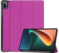 Case2go - étui pour tablette xiaomi pad 5 coque Étui pour tablette Xiaomi Pad 5 / 5 Pro - 11 Pouce - Avec fonction de support - Protection ultime - Pourpre