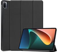 Case2go - étui pour tablette xiaomi pad 5 coque Étui pour tablette Xiaomi Pad 5 / 5 Pro - 11 Pouce - Avec fonction de support - Protection ultime - Noir
