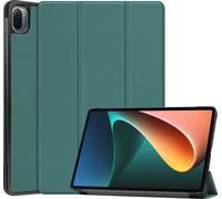 Case2go - étui pour tablette xiaomi pad 5 coque Étui pour tablette Xiaomi Pad 5 / 5 Pro - 11 Pouce - Avec fonction de support - Protection ultime - Vert