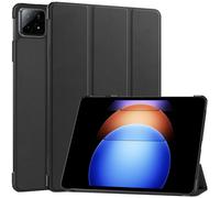 Case2go - étui pour tablette Xiaomi Pad 6S Pro housse Étui pour tablette Xiaomi Pad 6S Pro - 12.4 Pouce - Mallette à trois volets - Protection ultime - Noir