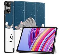 Case2go - étui pour tablette Xiaomi Redmi Pad Pro housse - Xiaomi Redmi Pad Pro - 12.1 Pouce - Mallette à trois volets - Protection ultime - Bonne nuit