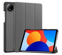 Case2go - étui pour tablette Xiaomi Redmi Pad SE 8.7 coque - Xiaomi Redmi Pad SE 8.7 - 8.7 Pouce - Mallette à trois volets - Protection ultime - Gris
