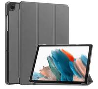 Case2go - Housse compatible avec Samsung Galaxy Tab A9 Plus (2023) 11 pouces - Fonction Auto/Wake Housse en similicuir TPU pour tablette - Gris