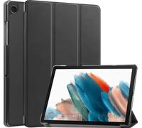 Case2go - Housse compatible avec Samsung Galaxy Tab A9 Plus (2023) 11 pouces - Fonction Auto/Wake Housse en similicuir TPU pour tablette - Noir