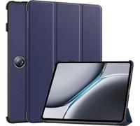Case2go - Housse compatible OnePlus Pad 2/ OnePlus Pad Pro - - Housse en similicuir TPU pour tablette - bleu foncé