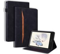 Case2go - Housse pour Amazon Kindle Paperwhite - - Avec porte-carte - - faux cuir - Noir