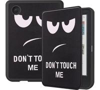 Case2go - Housse pour Kobo Clara BW / Kobo Clara Colour - Sleepcover - 7 Pouce - Fonction Auto / Wake - TPU - Don’t Touch Me
