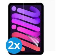 Case2go - Paquet de 2 Verre Trempé pour Apple iPad Mini 7 (2024) / Mini 6 (2021) - 8.3 Pouce - Verre trempé - Anti-Rayures - Transparent clair