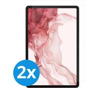 Case2go - Paquet de 2 Verre Trempé pour Samsung Galaxy S9 (2023) - 11 Pouce - Verre trempé - Anti-Rayures - Transparent clair