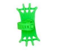 Case2go - Support universel pivotant pour téléphone portable de vélo - 4 à 6,5 pouces - Support pivotant - Silicone - Vert