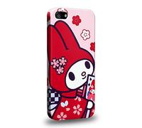 Case88 Premium Designs My Melody & Kuromi Collection 0652 Coque protectrice pour Apple iPhone 5 5s