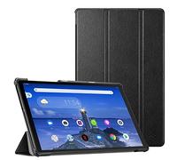 CaseBot Housse pour Lenovo Tab M10 Plus 10.3 pouces, légère Slim Shell Stand Cover avec mise en veille/marche automatique pour Lenovo Tab M10 Plus (2020 2nd Gen) TB-X606F / TB-X606X 10.4 pouces FHD Tablette Android Noir