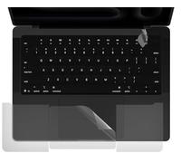 CaseBuy Ensemble d'accessoires anti-rayures pour clavier pour MacBook Pro 14" 2021-2025 M4 M3 M2 M1 Pro/Max A2442 A2779 A2918 A2992 A3401 A3112 A3185, transparent