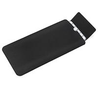 CaseBuy Étui de protection en cuir synthétique avec clavier magique pour Apple iMac 24" M4 M3 M1 sorti en 2025, 2024, 2023, 2021 - Noir