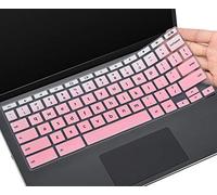 CaseBuy Housse de clavier pour HP Chromebook 11a-na0010nr/na0021nr/na0030nr/na0040nr/na0050nr/na0060nr, HP Chromebook 11A G8, Chromebook x360 11 G3 EE, Chromebook X360 12b-ca000000000000 10 nr, ombré rose.