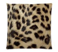 Casebynow Custom Animal Leopard Zebra Print Personalized Cushion Case 18x18 Inches 300 Thread Count Pillow Cover