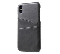 Casecentive Coque Dos Portefeuille iPhone X / XS Noire