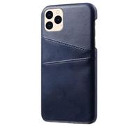 Casecentive Coque Portefeuille en cuir iPhone 12 / iPhone 12 Pro - Bleu