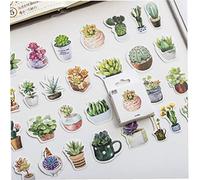 Casecover 1box Stickers Plantes Autocollants Set Décoratifs Papeterie Stickers Scrapbooking Papier Autocollant Journal Album Bâton Lable