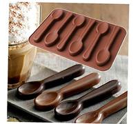 Casecover 6 Cuillère À Thé Moule en Silicone Fondant Au Chocolat Sugarcraft Gâteau De Cuisson Gâteau Moule 1pc Cuillère À Thé