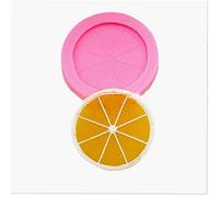 Casecover Fruit Orange Tranche De Citron Fondant Gâteau Moule en Silicone Chocolat Moule Cuisson Décoration Moule Fondant Décoration De Gâteau Outils 1pc