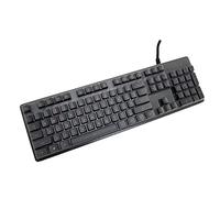 CASEDAO Coque de clavier en silicone transparente pour Logitech G213/G610/G810/G512/G413, étanche et anti-poussière