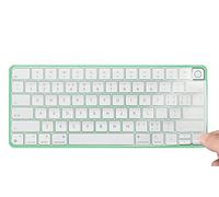 CASEDAO Protection de Clavier pour Apple iMac 24" Magic Keyboard avec Touch ID, Ultra Mince en TPU pour Apple iMac 24" A2449 - Transparent/Transparent