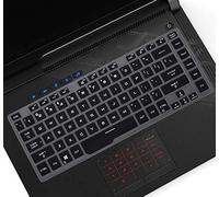 CASEDAO Protection de clavier pour ordinateur portable ASUS ROG Zephyrus M M15 15,6" ASUS ROG GU502GW GU502GU GA502DU GA502IV Noir