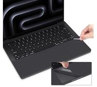 CASEDAO Protection pour repose-poignet et pavé tactile pour MacBook Pro 14" 2024/2023 M4/M3 Pro/Max, Space Black, Silicone