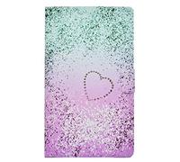 CaseFun Coque pour Samsung Galaxy Tab A 10.5 2018 SM-T590/T595 Bling Glitter Housse Etui de Protection en Cuir Folio Stand PU Case Cover avec Auto réveil/Sommeil