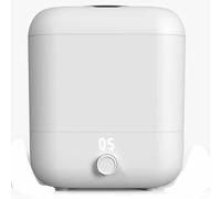 CASEGO Mini Machine à Laver, poignée cachée, compacte et Portable, Pieds antidérapants en Silicone, adaptée à Plusieurs scénarios (White)