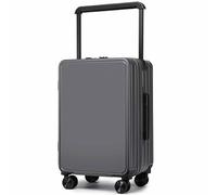 CASEGO Valise Portable de 20 Pouces, Conception à Double façade, élégante et Belle, avec Interface de Chargement USB, adaptée à Plusieurs scénarios (Dark Gray 20)