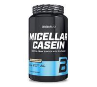 BioTech USA – Protéine micellaire – Absorption prolongée, sans gluten – L-Glutamine – 908g Vanille