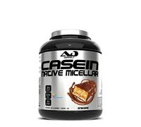 Caséine micellaire 100% pure - Protéine à libération lente pour la nuit et pour la récupération musculaire - Enrichie en hydrolysat de caséine - Haute Qualité, Digestion Facile - Snikers - 2 kg