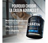 Caséines - Superset Nutrition - 100% CASEIN ADVANCED (1,8kg) - Saveur Chocolat
