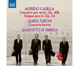 Casella/Turchi: Works for String 4tet