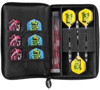 Casemaster Select 3 Dart de Rangement en Nylon/Housse de Voyage, Mixte, Noir