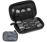 Casemaster Sentinel Étui pour 6 fléchettes, Peut contenir des Accessoires supplémentaires, des Pointes, des tiges et des ailettes, Compatible avec Les fléchettes à Pointe en Acier et à Pointe Souple,