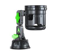 Casenly Porte Gobelet Voiture avec Ventouse, Support de Ventilation Réglable, Porte-gobelet de Voiture pour Tasse à Café, Porte Bouteille Voiture pour Auto Camions Camping-Cars Bateau Van (Vertnoir)