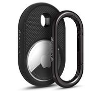 Caseology Vault Coque Compatible avec Airtag -Matte Black