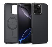 Caseology Nano Pop Mag Coque pour iPhone 16 Pro Max[Matériau Souple et sans poussière] Protection magnétique Contre Les Chutes de qualité Militaire Motifs de poignée latérale -Black Sesame