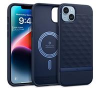 Caseology Parallax Mag Coque Compatible avec iPhone 14 Plus - Midnight Blue