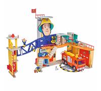 Fireman Sam Ensemble De Jeu De Caserne De Pompiers Multicolore