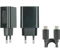 caseroxx 20W USB Type-C PD chargeur, compatible avec Xiaomi Mi 10T Pro, Mi 11 Lite, Redmi Note 10, Mi-Serie