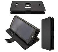 caseroxx Bookstyle-Case et Film de Protection de l'écran pour Crosscall Core-X4, Set (Bookstyle-Case de Coloris Noir)
